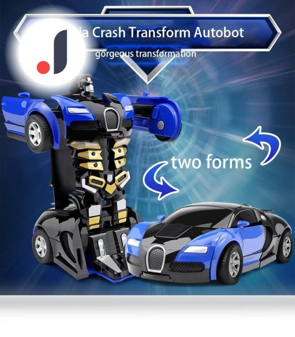 Automatic Deformation Robot Car Toy — Toy Vehicles, Homeware Essentials