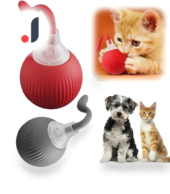 Automatic Rolling Ball Interactive Pet Toy — Interactive Animal Companions, Meiteai-All