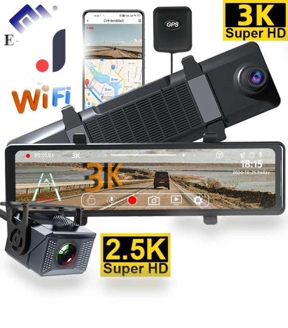 Car DVR with Touch Screen — Dashboard Cameras, E-ACE