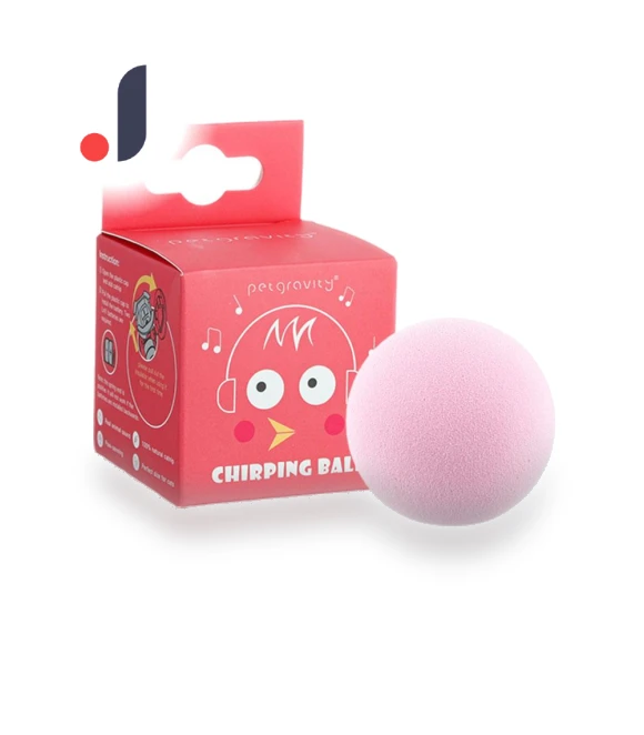 Interactive Plush Electric Ball with Catnip — Cat Playthings, HOME-Auto-001