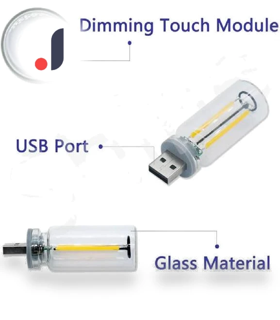 LED Edison Bulb Night Light — Night Lights