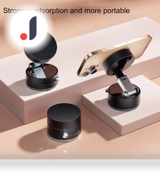 Magnetic Car Phone Holder with Vacuum Suction Cup — Dashboard Installation Kits, Outdeer