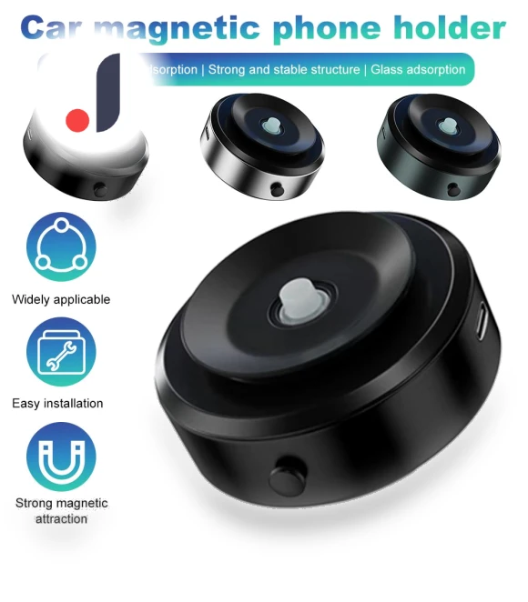Magnetic Vacuum Car Phone Holder — Dashboard Installation Kits, Lntelligent Living Hall