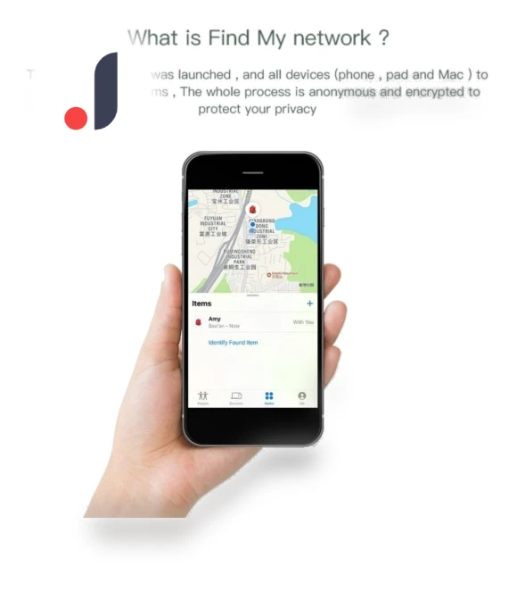 Mini GPS Tracker for iOS Find My App — Item Locators, HOME-Auto-001