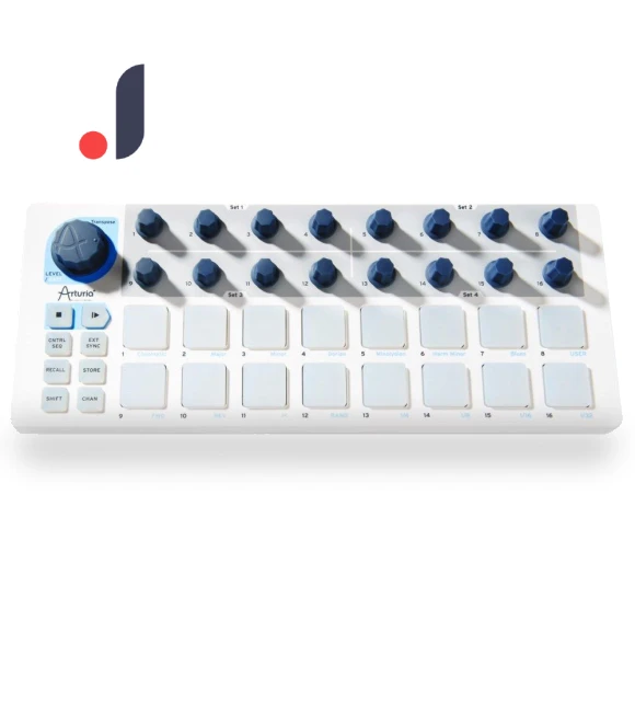 Portable Controller Pad Sequencer — MIDI Control Devices, Arturia