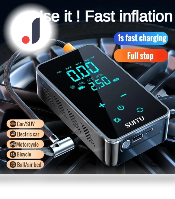 Portable Electric Smart Air Pump — Inflation Devices, Carsun