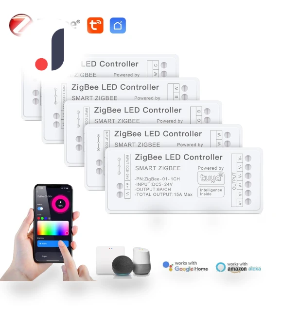 RGB CCT RGBW LED Strip Controller — LED Strips, HOME-Auto-001