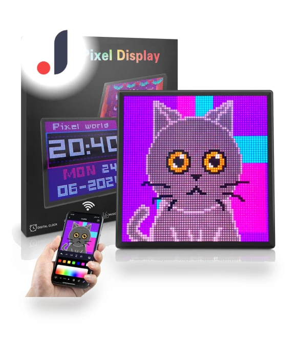 Smart LED Pixel Display Module — Character Modules, HOME-Auto-001