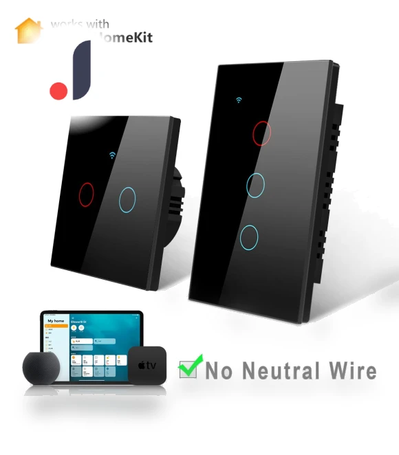 Smart Touch Light Switch — Dimmer Switches, HOME-Auto-001