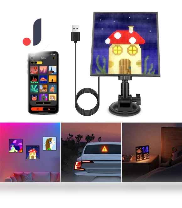 Smart USB 5V LED Pixel Display Panel Module — Digital Frames, HOME-Auto-001