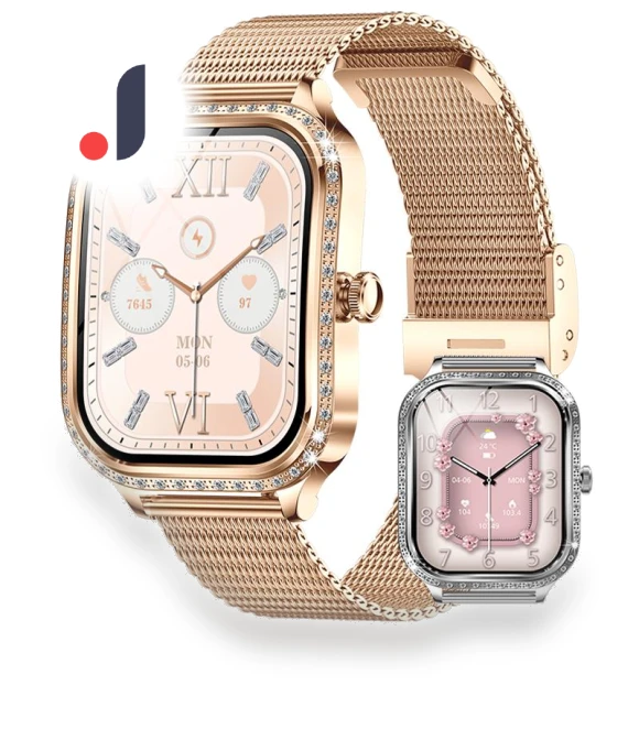 Smart Watch for Women with Rhinestones — Smartwatches, Zodvboz