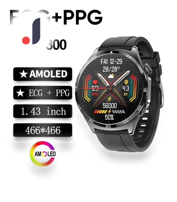 Smart Watch Health ECG+PPG Blood Body Components Monitor — Smartwatches, Lucky Start