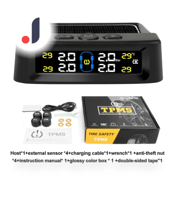 Universal TPMS System with Dual Power Sources — TPMS Sensor Replacements, NyPhoenix Auto
