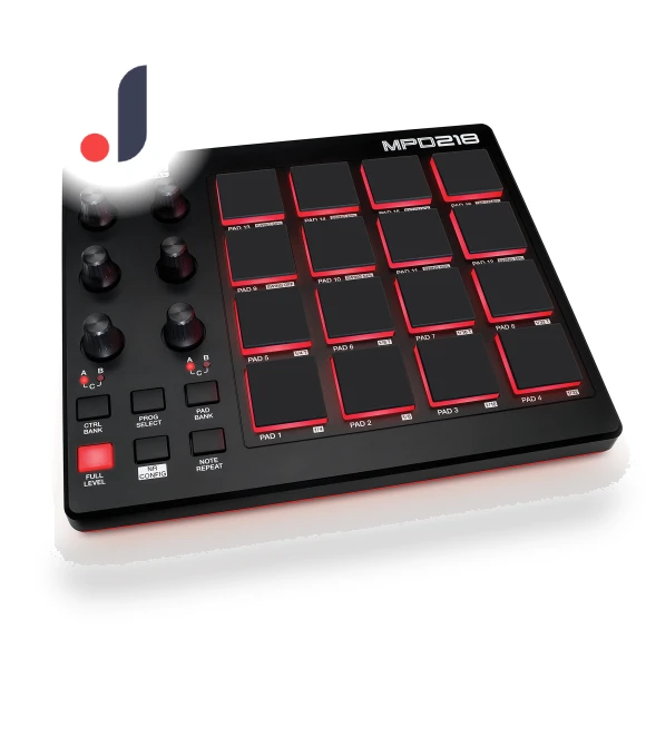 USB MIDI Controller with 16 Pads — MIDI Control Devices, Akai Professional