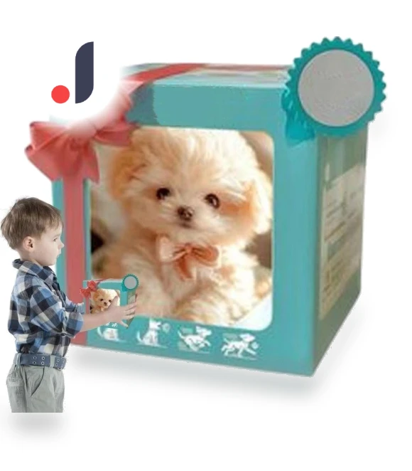 Wagging Tail Plush Robot Dog — Interactive, Shenhu Win