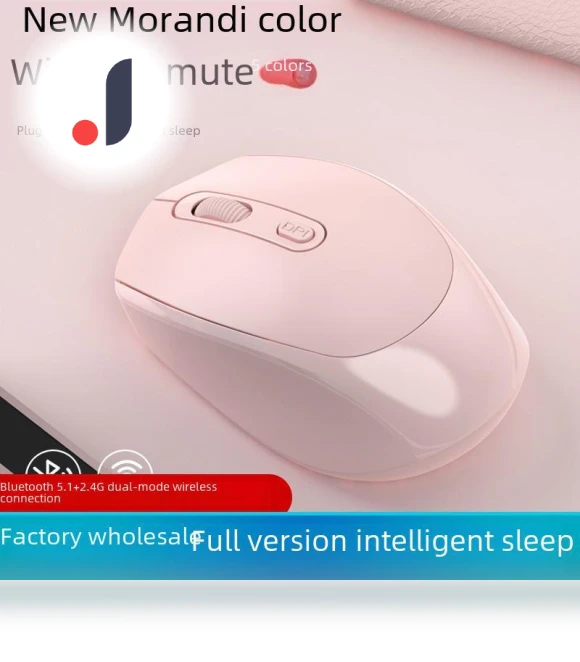 Wireless Dual-Mode Silent Office Mouse — Mouse Pads, Computer boost