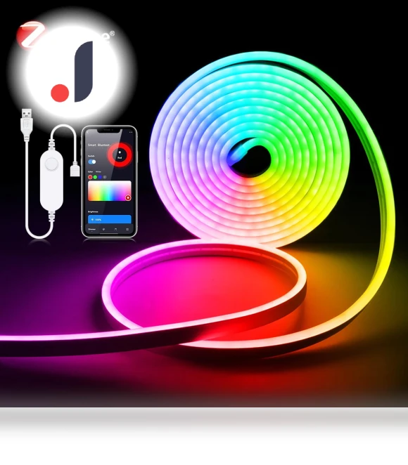 Zigbee 3.0 Neon RGB LED Strip — LED Strips, HOME-Auto-001