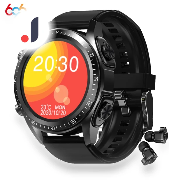2-in-1 TWS Bluetooth Headphones Smart Watch — Wearable Accessories, Tiktop2