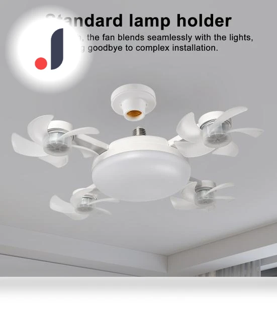 Ceiling Fan with 3-Color Temperature, Adjustable Brightness — Ceiling Fan Lighting Solutions, Pleasure Holiday