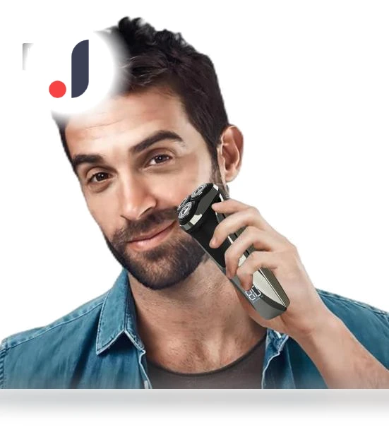 Electric Shaver with LED Display — Grooming Essentials, Enjoy Smart Home