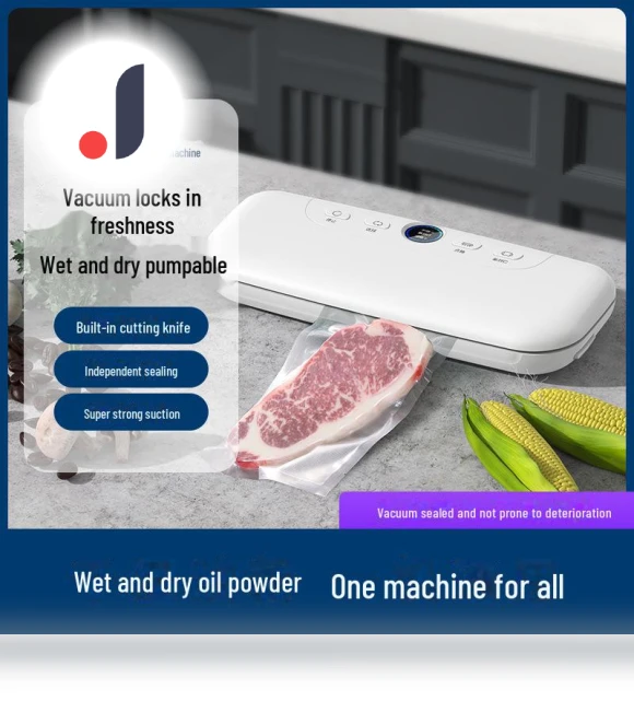 Fully Automatic Dual-Purpose Vacuum Sealer — Vacuum Bags, Small Appliances