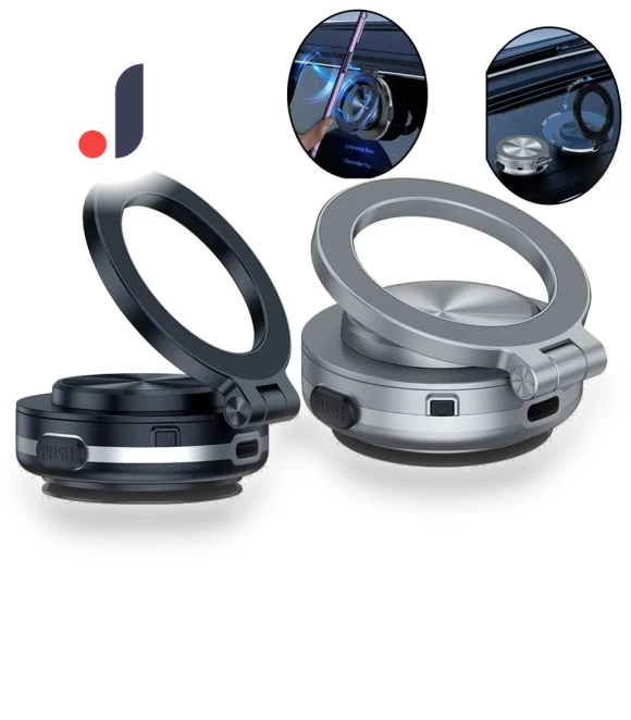 Magnetic Vacuum Car Phone Holder — Dashboard Installation Kits, Meiteai-All
