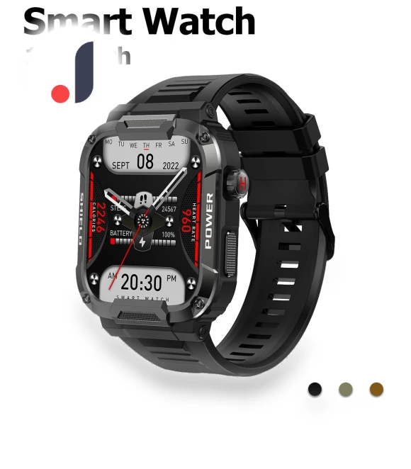 Military Smart Sports Watch — Smartwatches, Tiktop2