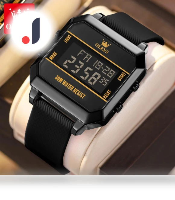 Multifunctional Smart Sports Electronic Watch — Smartwatches, OLEVS