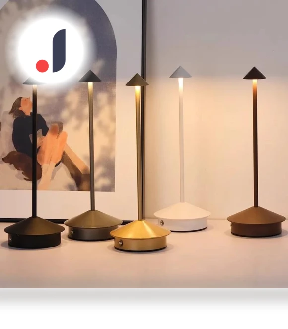 Rechargeable table LED light with touch sensor — Desk & Table Lighting, Artful Home