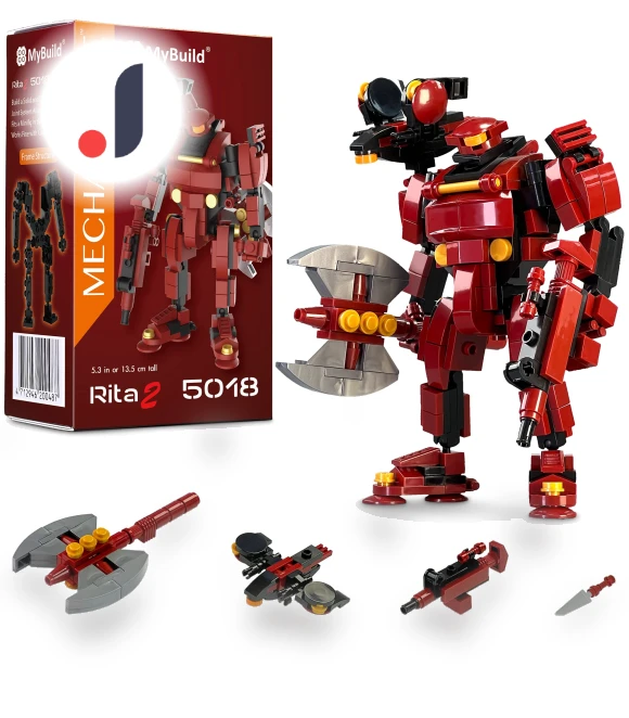 Rita 2 Mecha Frame Robot Block Assembly Set — Construction Kits, JP Create mege