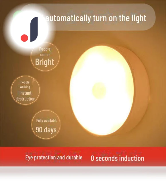 Smart LED Night Light with Motion Sensor and Remote Control — Night Lights, WoW Home