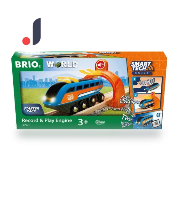Smart Tech Sound Engine Ages Vehicle Train Toy — Construction Kits, Brio