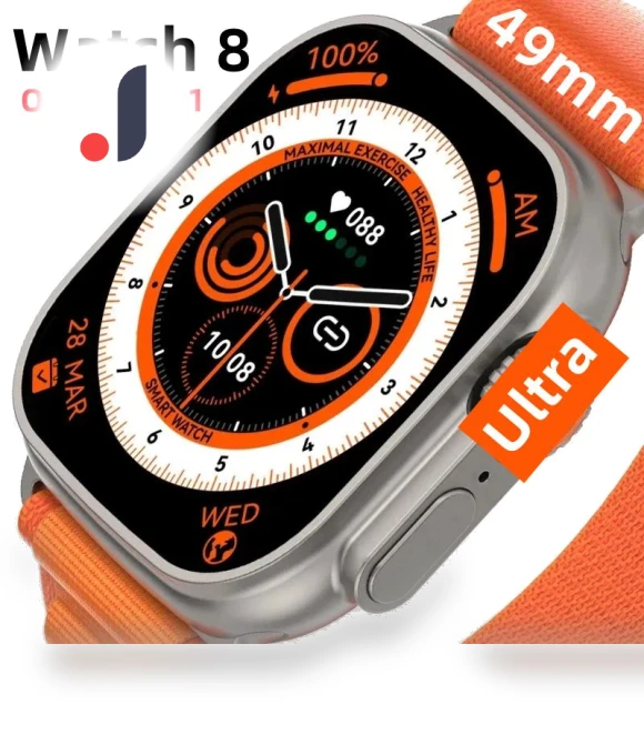 Smart Watch Ultra NFC GPS Track — Wearable Accessories, Tiktop2