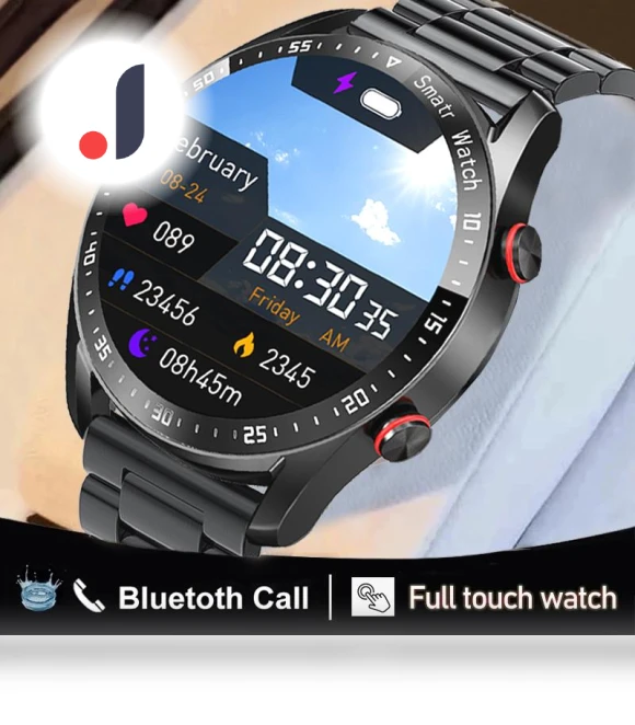 Smartwatch with ECG+PPG Health Monitoring — Smartwatches, Tiktop2