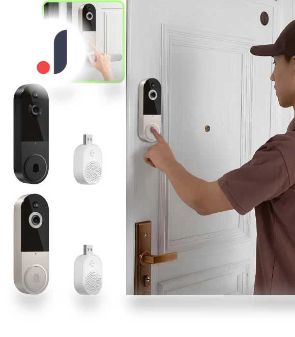 Wireless Video Doorbell with Outdoor Camera — Smart Home Security, Challenge