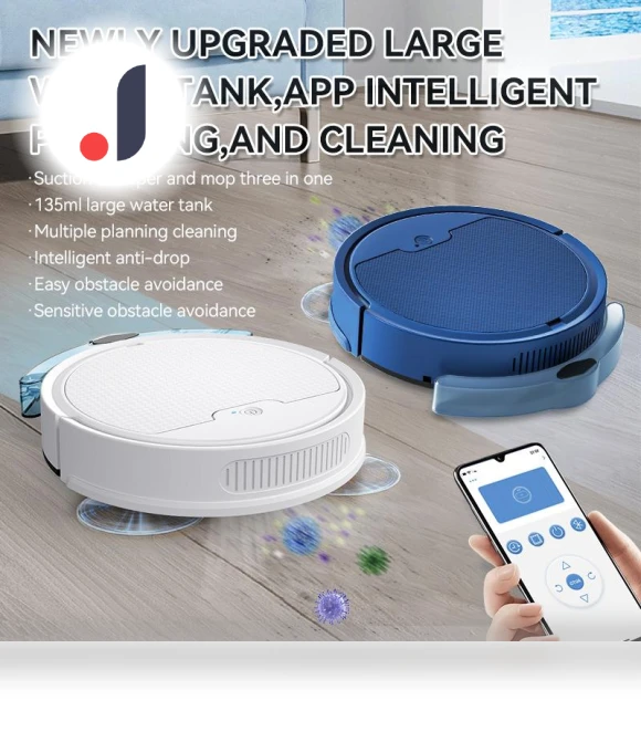 3-in-1 Wireless Sweeping and Cleaning Vacuum — Smart Cleaning Robots, Essager Electronic