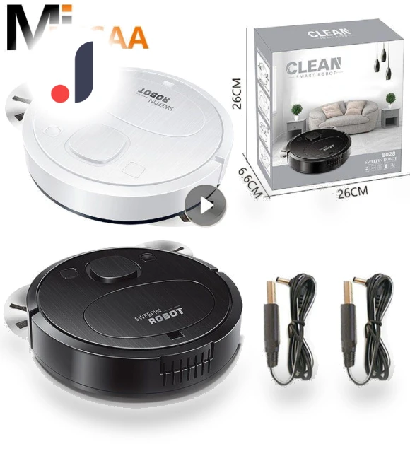 Automatic Robot Vacuum with Charging — Smart Cleaning Robots, MR J