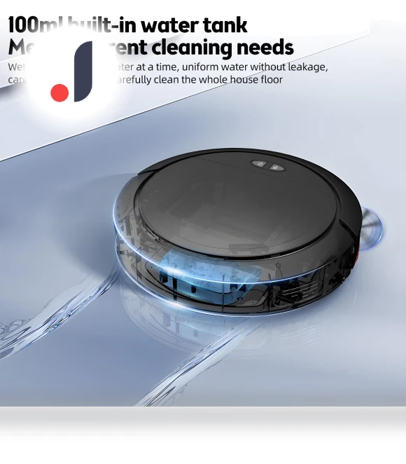Robot Vacuum and Mop Combo — Smart Cleaning Robots, TOMTOP JMS