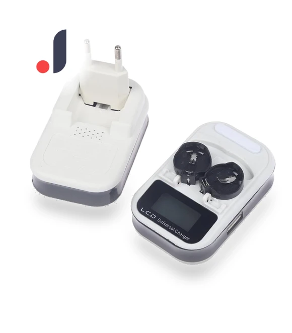 Smart Charging Plug with Button for CR2032 — Chargers, Rose Toward