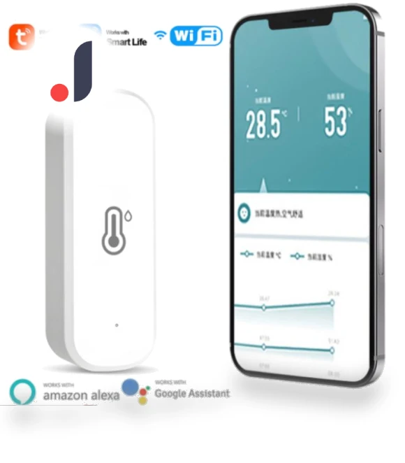 Smart Temperature and Humidity Sensor — Home Climate Control, wonder 2