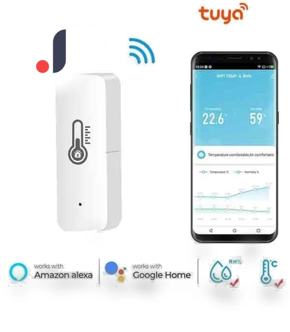 Smart Temperature and Humidity Sensor — Home Climate Control, lucky you one