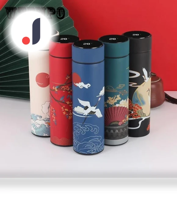 Smart Thermos in Chinese Style — Travel Drinkware, WTEMPO