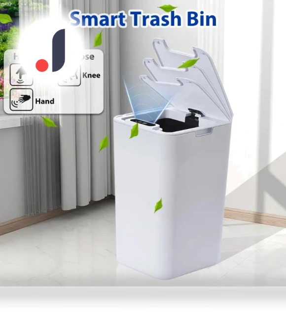 Smart Touch Sensor Trash Can — Kitchen Cans, Polina