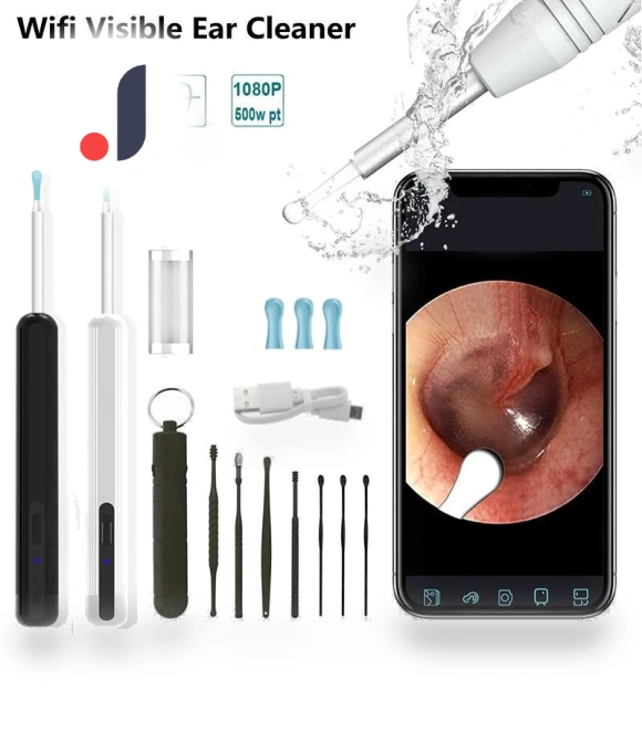Smart Vision Wireless Ear Cleaning Spoon — Wax Removal, Meiteai-All