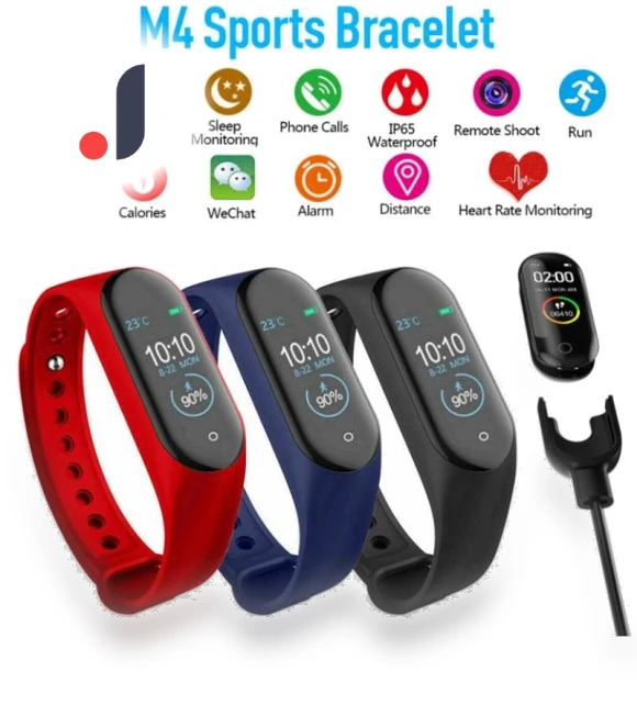 Waterproof M4 Smart Watch Bracelet — Wearable Accessories, VITA Dogdog Smartwear