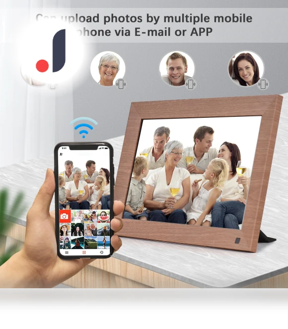 10-inch Digital Photo Frame with Wi-Fi — Digital Frames, Andoer