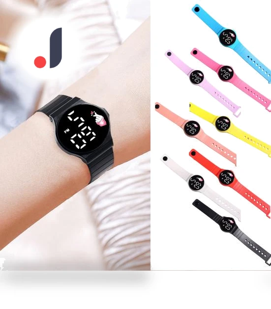 Electronic Watch with LED Display and Touch Screen — Wearable Accessories, Toy