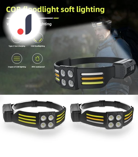 Rechargeable LED Headlamp with Touch Control — Flashlights, MUQZI