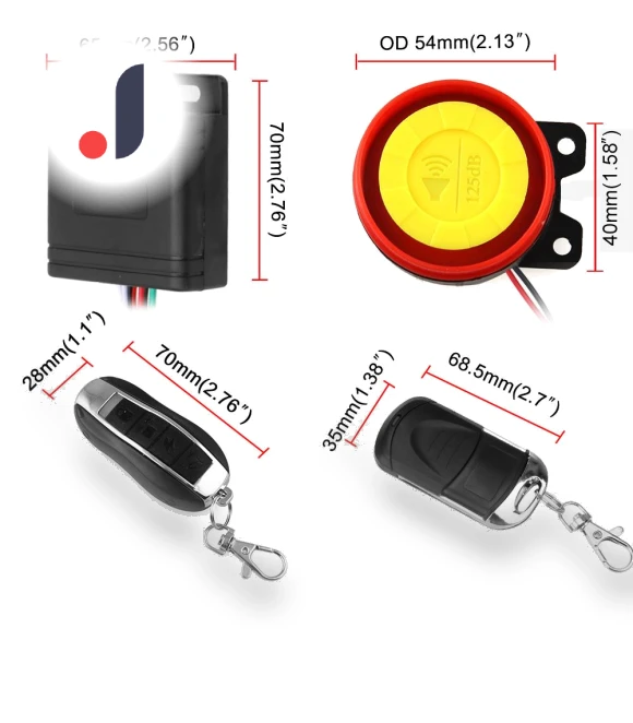 Smart Alarm System — Alarm Systems, LEEPEE Automotive Parts
