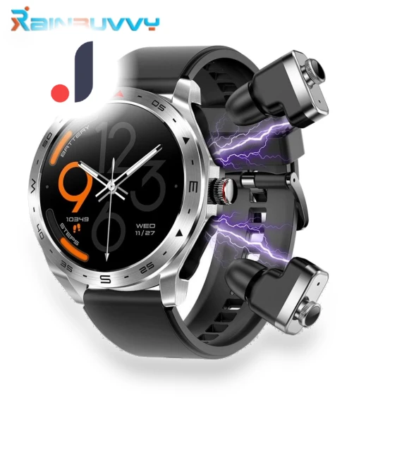 Smart Watch with Wireless Earbuds — Wearable Accessories, Rainbuvvy